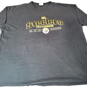 Vintage NFL Pittsburgh Steelers  2xL North A Division T-shirt no size tag
